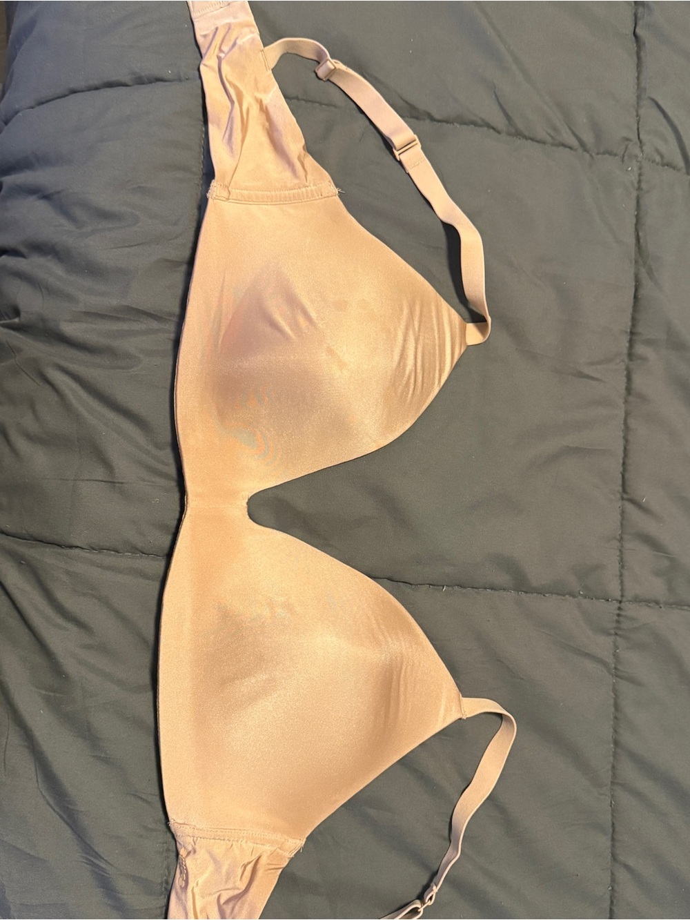 SKIMS Nude Beige Seamless T-Shirt Bra
